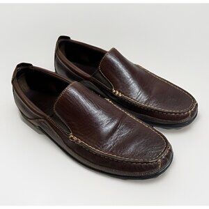 Cole Haan Tucker Venetian Brown Leather Loafers Driving Mocs Men’s Size 9 M